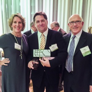 Influence Award photo with Phil and Sigmon Construction